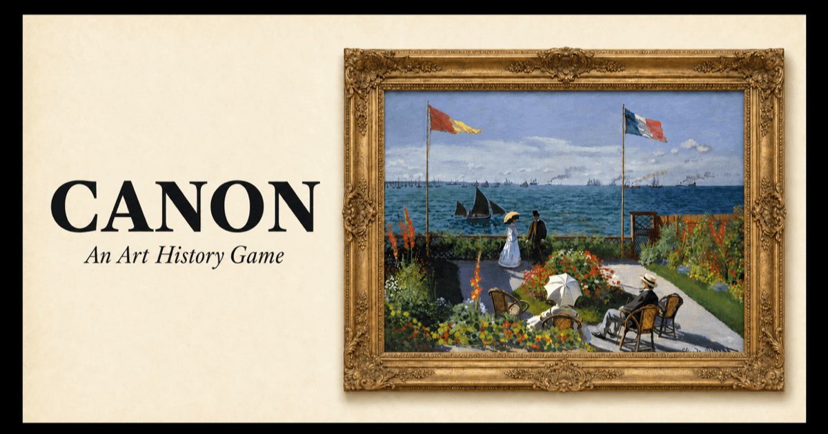 Canon — An Art History Game